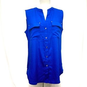 Premise Studios Blue Blouse